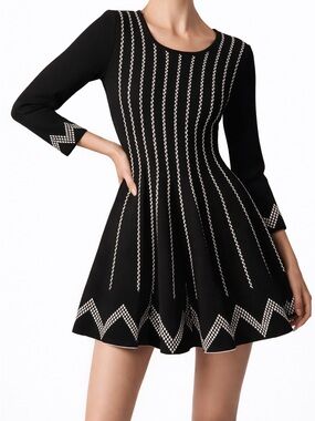 knee length dresses for ladies Pleated Metallic V-Neck Evening Gown  Silla Designs